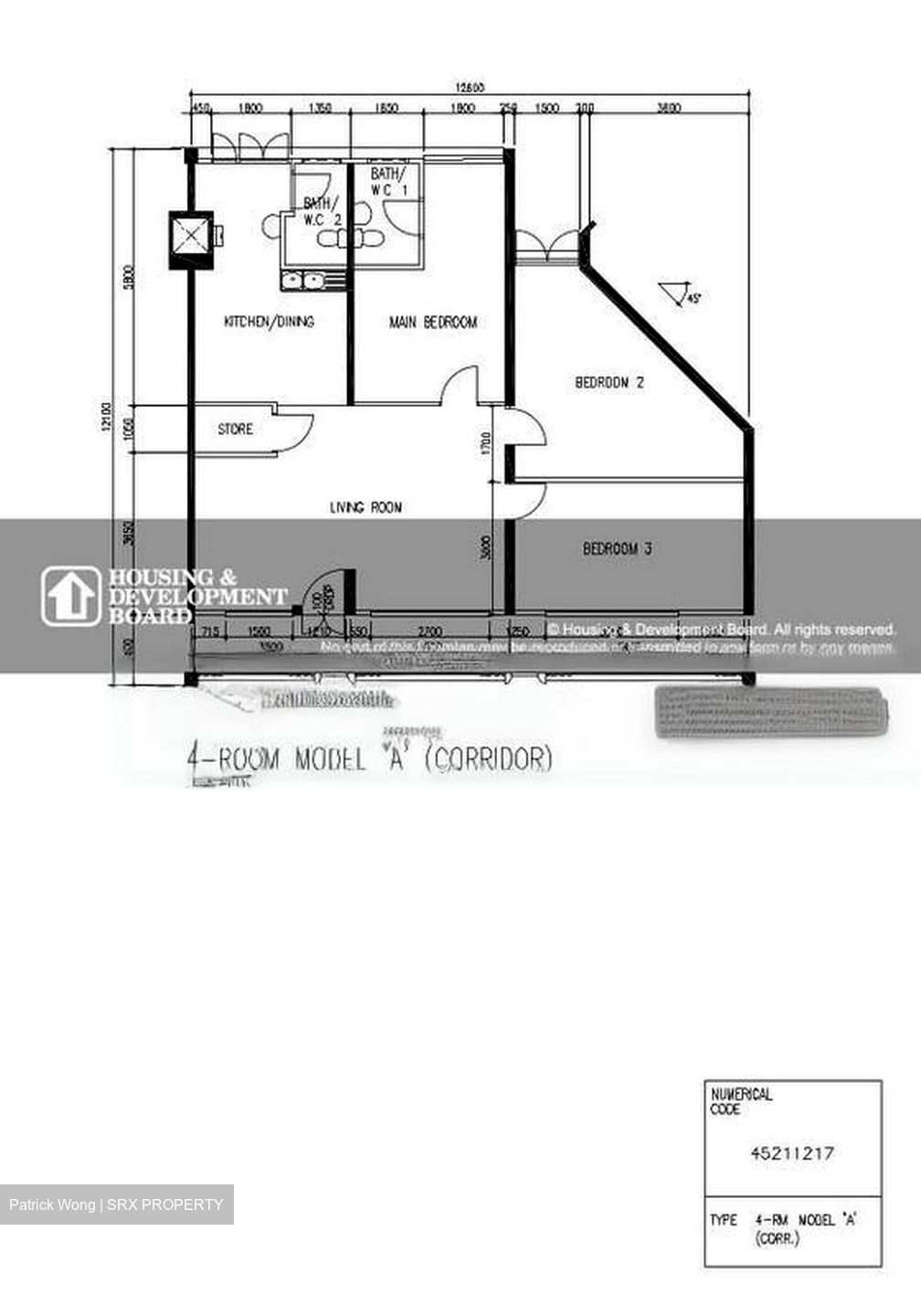 Blk 111 Lorong 3 Geylang (Kallang/Whampoa), HDB 4 Rooms #453841011
